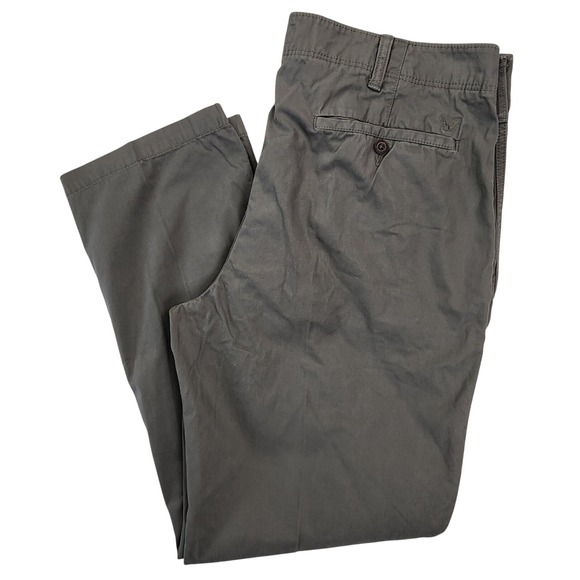 American Eagle Outfitters Other - American Eagle 40x32 Gray Relaxed Straight Chino Pants Casual Workwear Gorpcore